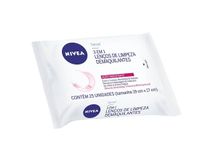 Lencos-de-Limpeza-Demaquilante-Nivea-Rosa-3-em-1-Acao-Hidratante-com-25-Unidades