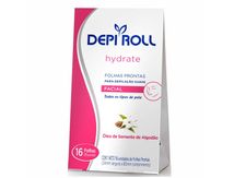Lencos-Depilatorios-Facial-DepiRoll-Oleo-Algodao-16-Unidades