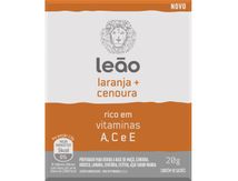 Cha-Leao-Vitaminico-Laranja-Cenoura-20g-com-10-Saquinhos