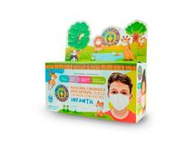 Mascara-Infantil-Dupla-Camada-com-Filtro-Branca-Ortho-Pauher-50-Unidades