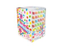 Mini-Goma-de-Mascar-Sabor-Tutti-Frutti-Danclets-na-Bola-105g