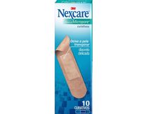 Curativo-Nexcare-Microporoso-Transparente-10-Unidades