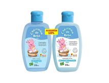 Kit-Shampoo---Condicionador-Cheirinho-de-Bebe-Blue-Kanitz-210mL