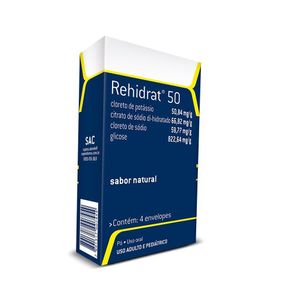 REHIDRAT 50 PO 4ENV NATURAL - PedMed