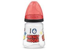 Mamadeira-Lillo-Disney-Ortopedico-Silicone-180mL-Mickey-Tamanho-1