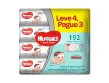 Lenco-Umedecido-Huggies-One---Done-com-192-Unidades