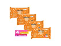 Kit-Lencos-Umedecidos-Johnsons-Limpeza-e-Suavidade-com-4-Pacotes-de-44-Unidades