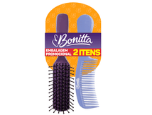 Kit-Economico-Escova-e-Pente-Linha-Bonitta-REF-629Bt