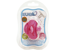 Chupeta-Kuka-Calmante-Silicone-Soft-Confort-Rosa-Ref-2908