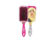 ESCOVA-DE-CABELO-RAQUETE-CONDOR-BARBIE-REF-6898