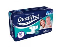 Fralda-Geriatrica-Qualifral-M-com-30-Unidades