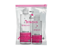 Kit-Agua-Micelar-com-2-Unidades-Zeta-Skin-200mL---120mL---Necessaire