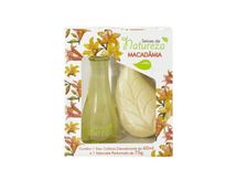 Kit-Deo-Colonia-Seivas-da-Natureza-Macadamia-60mL---Sabonete-75g