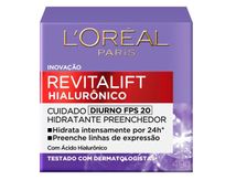 Creme-Facial-Anti-Idade-Loreal-Revitalift-Hialuronico-Cuidado-Diurno-FPS20-49g