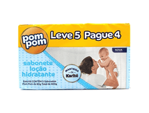 Kit-Sabonete-em-Barra-Pom-Pom-Locao-Hidratante-com-5-Unidades